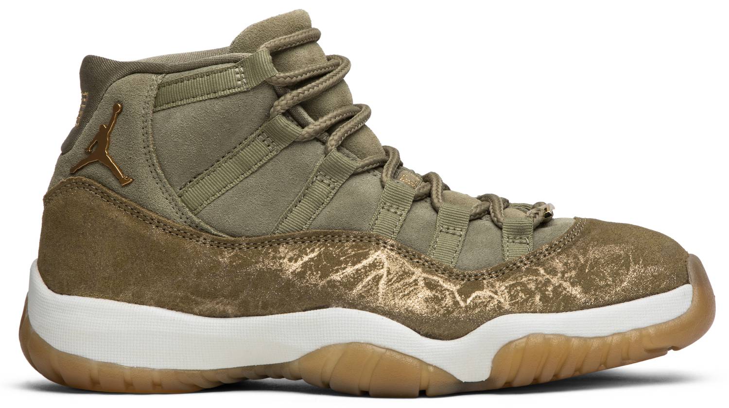 Giày Nike Wmns Air Jordan 11 Retro 'Olive Lux' AR0715-200