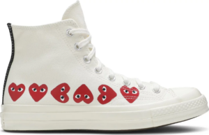 Giày Converse Comme des Garçons Play x Chuck 70 Hi Top Multi Heart 162972C