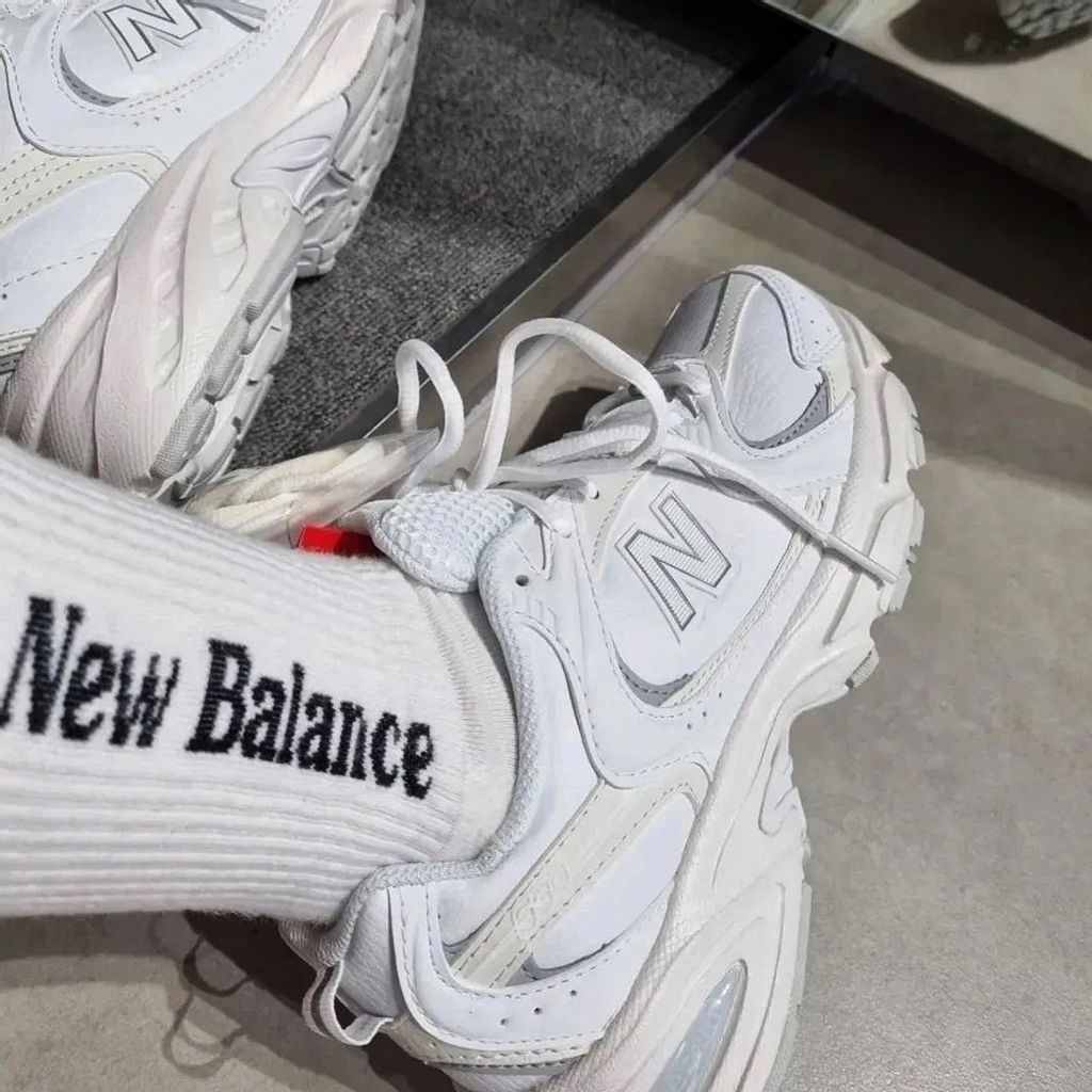 Giày New Balance 530 'White Grey' MR530RC - Ảnh 4