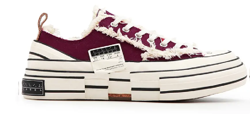 Giày xVESSEL G.O.P Lows Red S19X001R