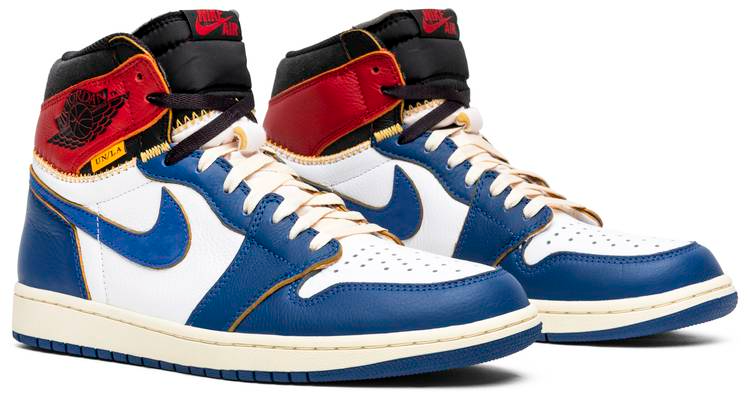Giày Nike Union LA x Air Jordan 1 Retro High NRG 'Storm Blue' BV1300-146 - Ảnh 6