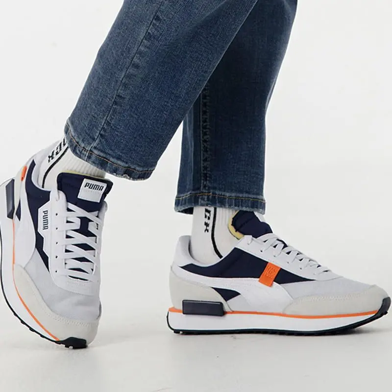 Alternative view of Giày Puma Zapatillas Future Rider 'White Black' 374038-06