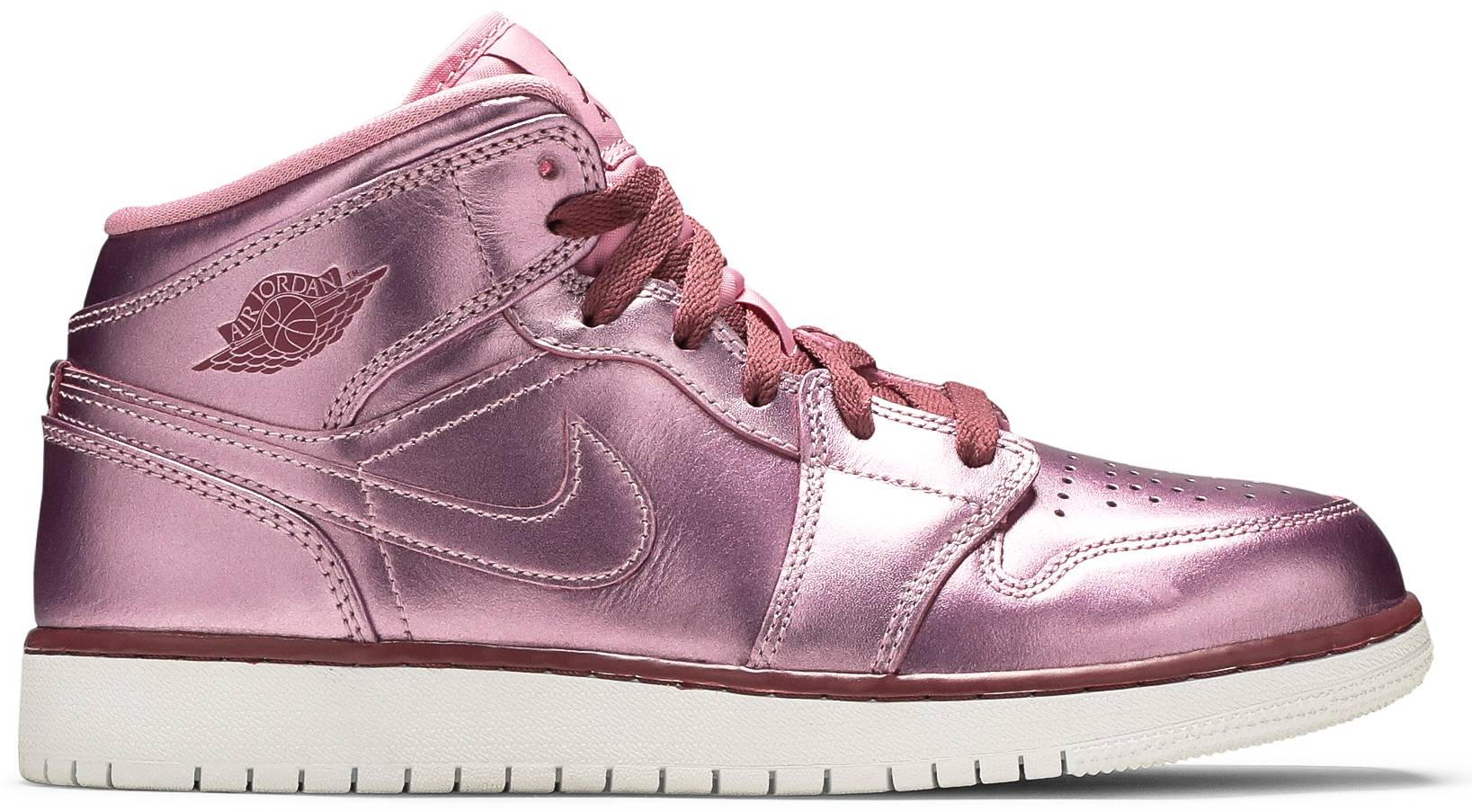 Giày Nike Air Jordan 1 Mid SE GS 'Pink Rose' AV5174-640