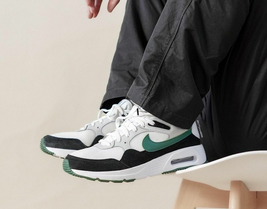 Giày Nike Air Max SC 'White Gorge Green' CW4555-109 - Ảnh 4