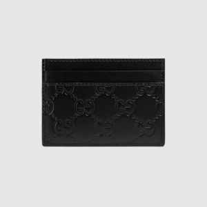Vi Gucci Signature Card Case 'Black' 473927-CWC1N-1000
