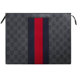 Túi Gucci GG Black Pouch GG Supreme 475316 KHN4C 1095