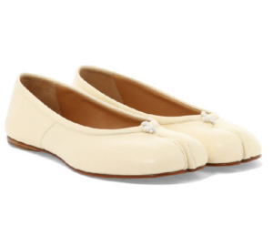 Alternative view of Giày Maison Margiela Tabi Ballet Flat Shoes 'Ivory' S58WZ0042P3753T1003