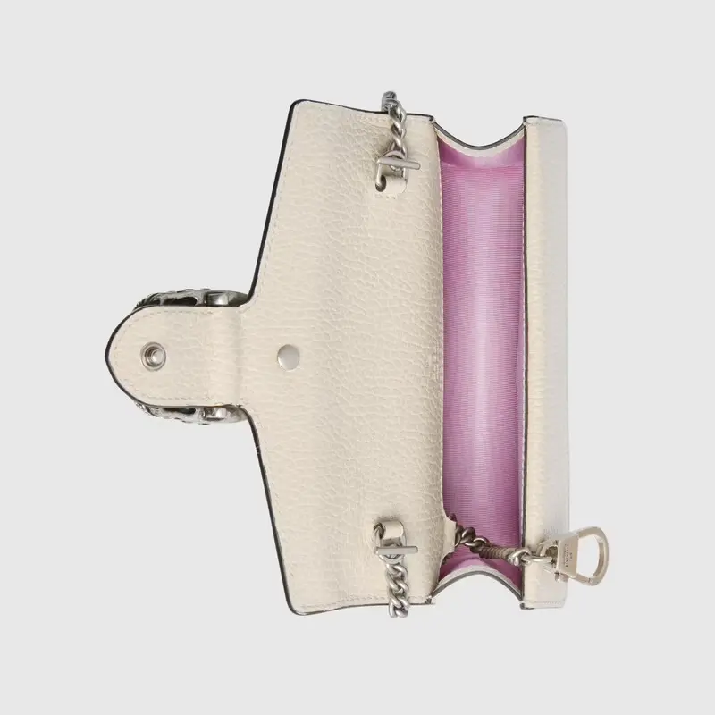 Alternative view of Túi Gucci Dionysus Super Mini Leather White 476432-CAOGM-9174