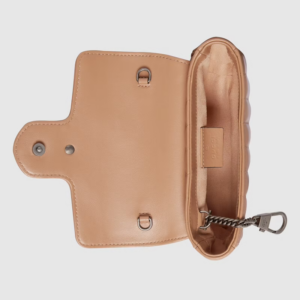 Alternative view of Túi Gucci GG Marmont Super Mini Rose Beige Matelassé Leather 476433-DTD5N-2754