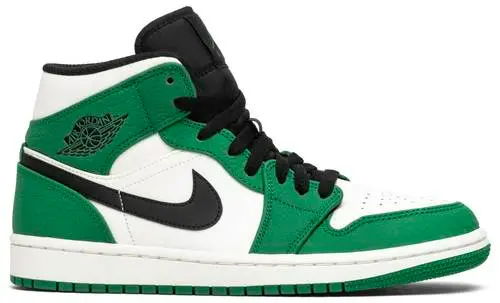 Giày Nike Air Jordan 1 Mid 'Pine Green' 852542-301