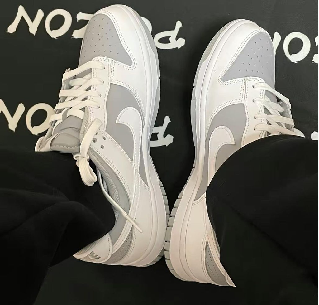 Giày Nike Dunk Low 'Grey White' DJ6188-003 - Ảnh 5