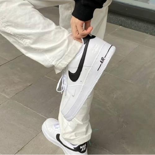 Giày Nike Air Force 1 Low '07 LV8 'White Black' DQ7658-100 - Ảnh 3