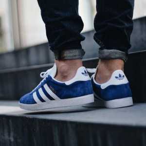 Giay Adidas Gazelle Collegiate 'Royal White' S76227