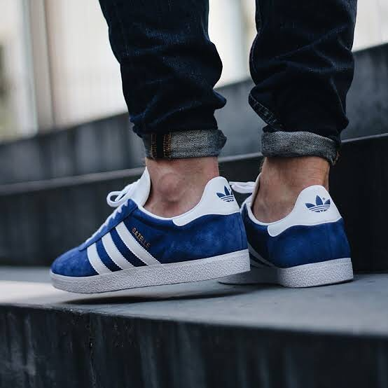 Giay Adidas Gazelle Collegiate 'Royal White' S76227