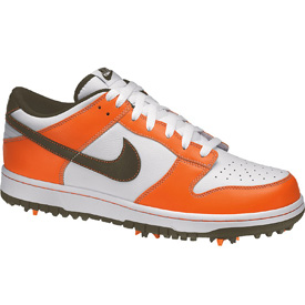 Alternative view of Giày Golf Nike Dunk NG Golf 'White Black Orange' 484294-101