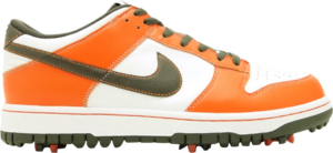 Giày Golf Nike Dunk NG Golf 'White Black Orange' 484294-101