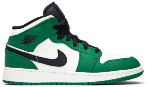 Giày Nike Air Jordan 1 Mid SE GS 'Pine Green' BQ6931-301