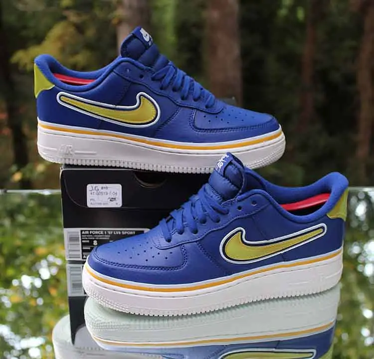 Alternative view of Giày Nike Air Force 1 '07 LV8 Sport 'Warriors' AJ7748-400