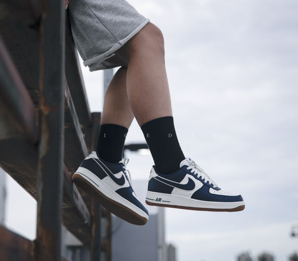 Giày Nike Air Force 1 Low 'College Pack Midnight Navy' DQ7659-101 - Ảnh 3