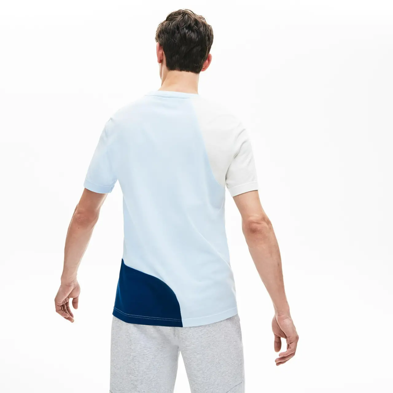 Ao Lacoste Colourblock Thermoregulating Pique T Shirt TH8551-ZEU