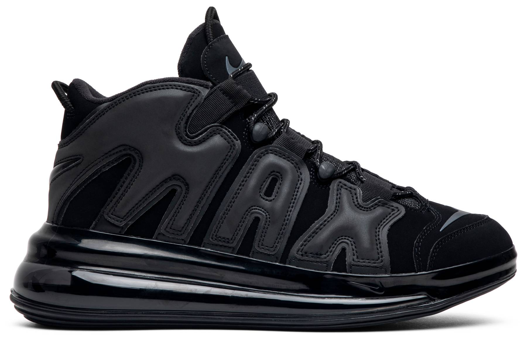 Giày Nike Air More Uptempo 720 'Black' BQ7668-001