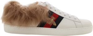 Giày Gucci Wmns Ace Wool Embroidered 'Bee' 496093-0FI50-9096