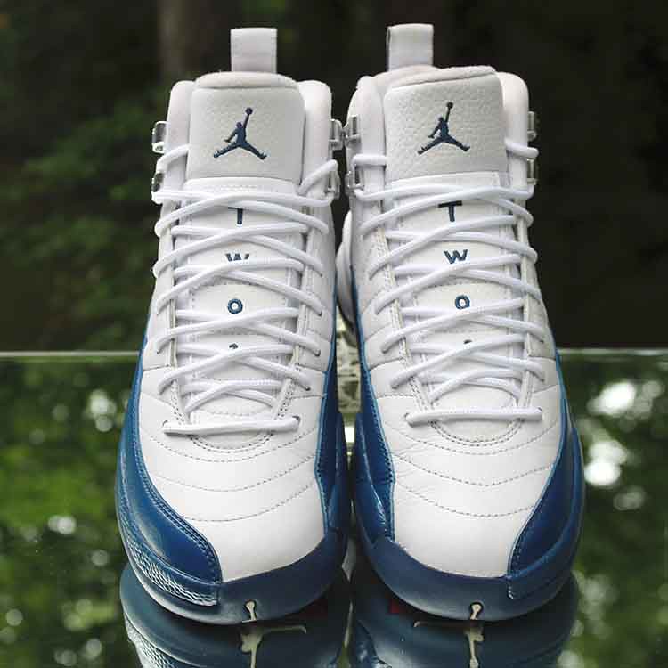 Giày Nike Air Jordan 12 Retro BG 'French Blue' 2016 153265-113 - Ảnh 4