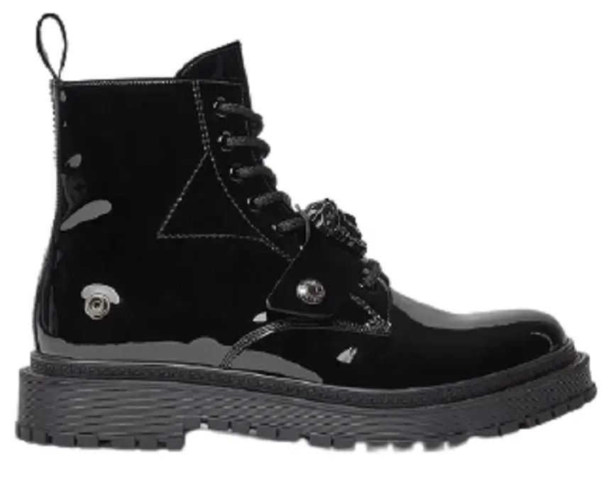 Giày Versace Medusa Boots Black 1003149-1A02844-1B00B