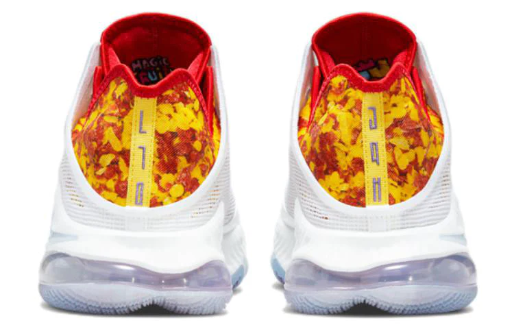 Giày Nike LeBron 19 Low Magic Fruity Pebbles 'White' DQ8343-100 - Ảnh 6