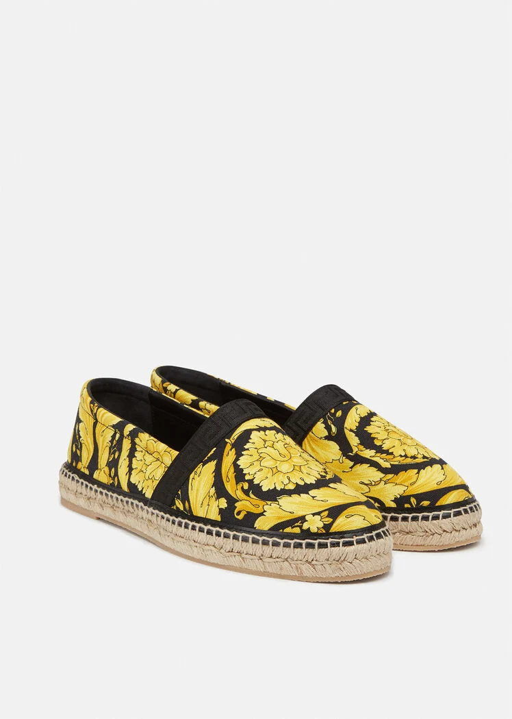 Giày Versace Barocco Print Espadrilles Print DSU8255-DTES3-D4191 - Ảnh 3