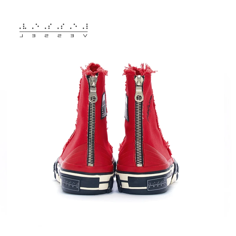 Giày Xvessel G.O.P. Highs for Yohji Yamamoto Red FN-E04-063-1 - Ảnh 3