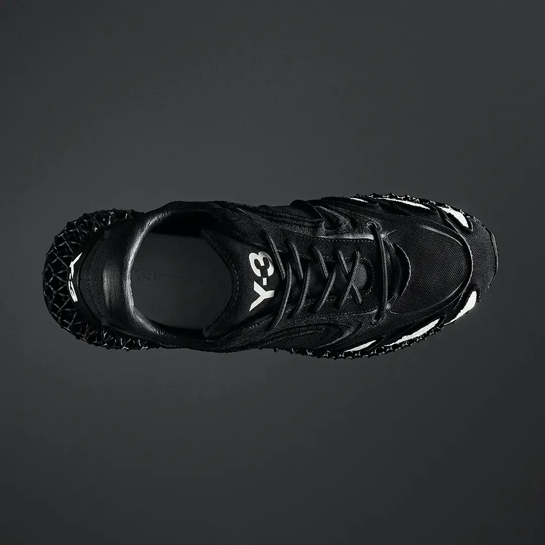 Alternative view of Giày Adidas Y-3 Runner 4D 'Black' FU9207