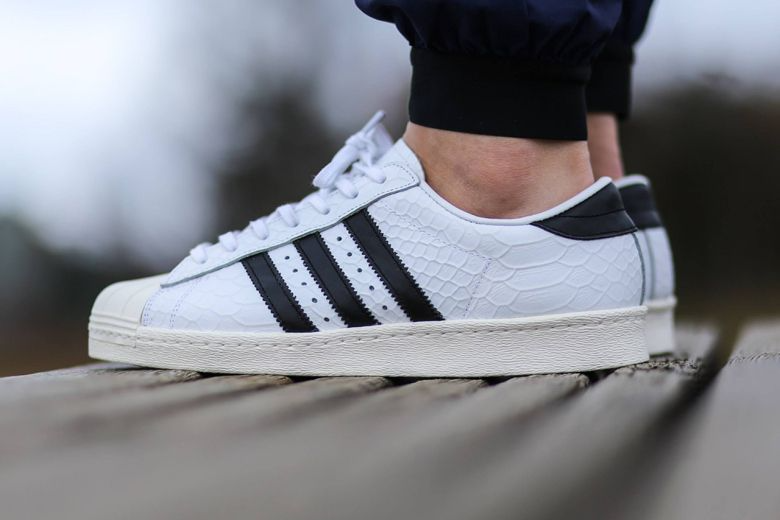 Giày Adidas Superstar Mule 'White Black Gold' FX5851 - Ảnh 7
