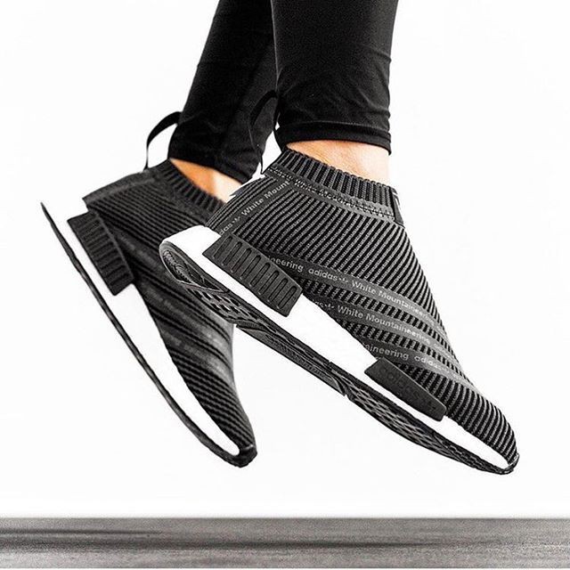 Giày Adidas White Mountaineering x NMD CS1 'Black White' S80529 - Ảnh 2