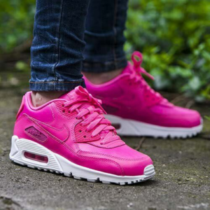 Alternative view of Giày Nike Air Max 90 LTR GS 'Pink' 724852-600