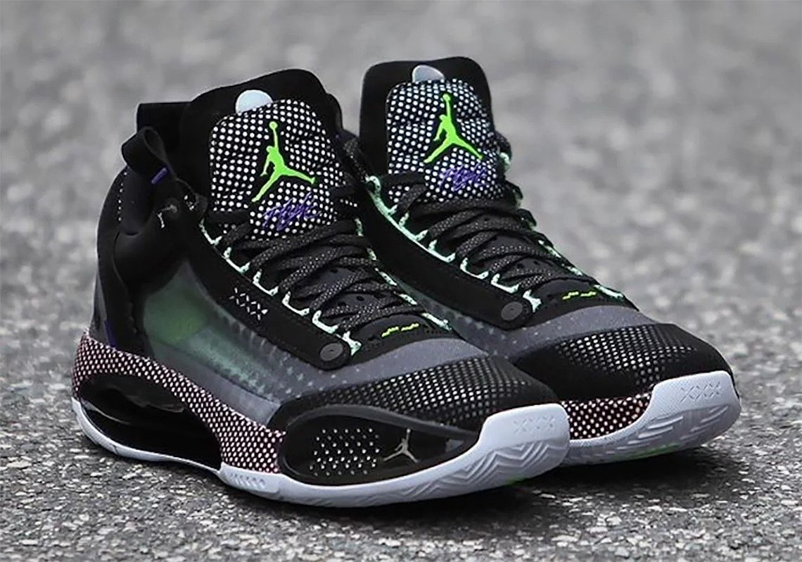 Giày Nike Air Jordan 34 Low PD PF 'Halftone Dots' CZ7751-013 - Ảnh 3