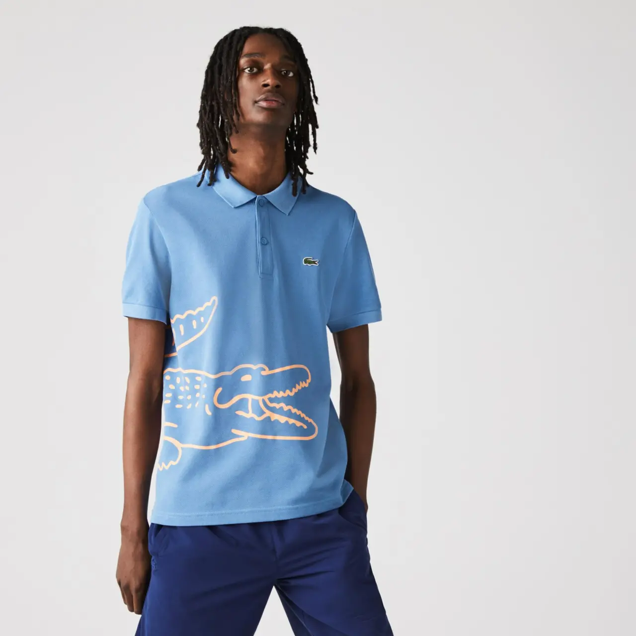 Ao Lacoste Cotton Pique Polo Shirt PH9739-776