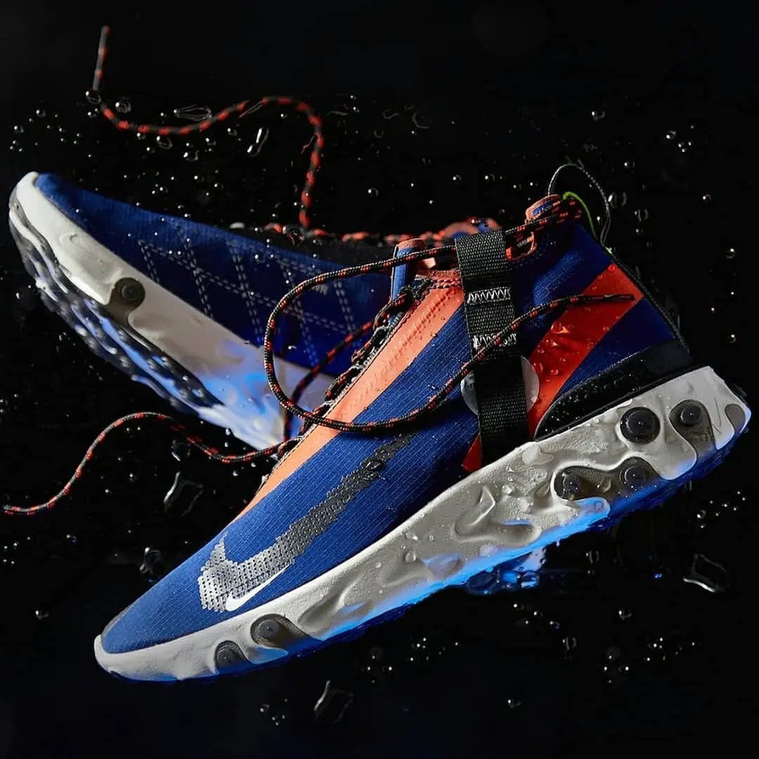 Alternative view of Giày Nike React Runner Mid WR ISPA 'Blue Void' AT3143-400