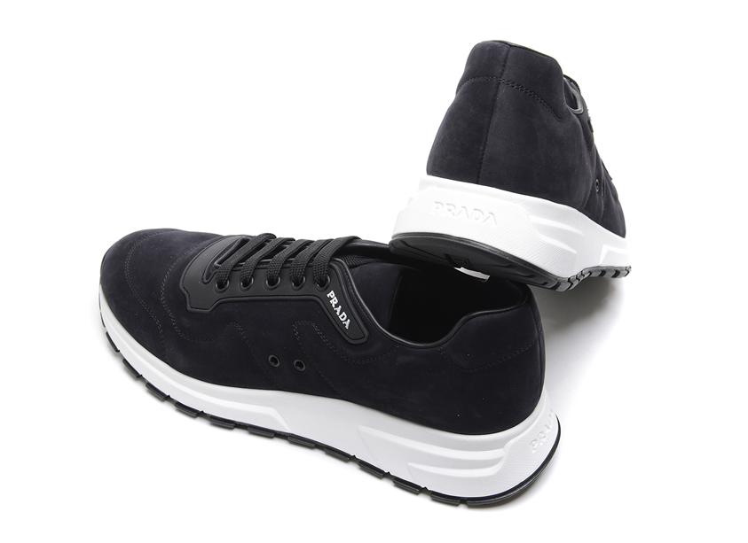 Giày Prada Nubuck Leather Sneakers 4E3433-037-F0967 - Ảnh 5