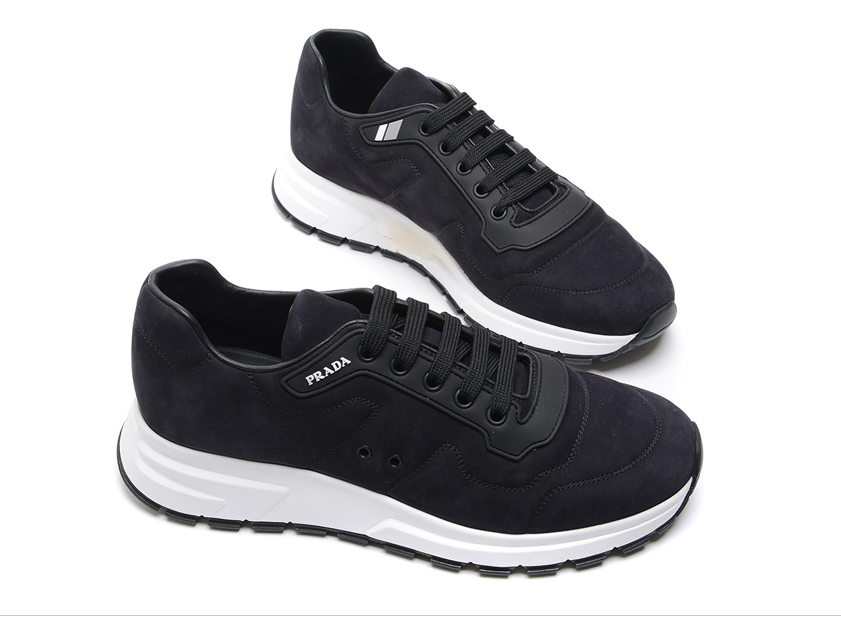 Giày Prada Nubuck Leather Sneakers 4E3433-037-F0967 - Ảnh 4