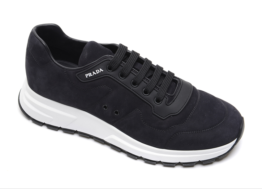 Giày Prada Nubuck Leather Sneakers 4E3433-037-F0967 - Ảnh 2