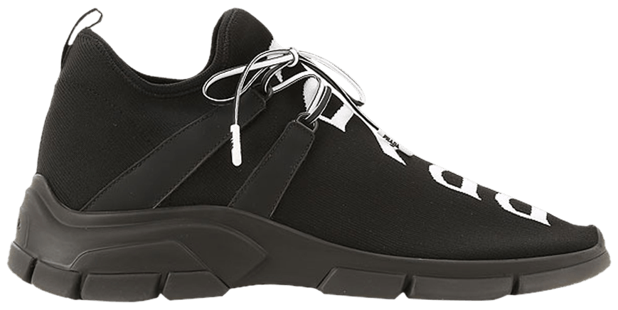 Giày Prada Knit Fabric Sneakers 'Black' 4E3492_3V98_F0IAU