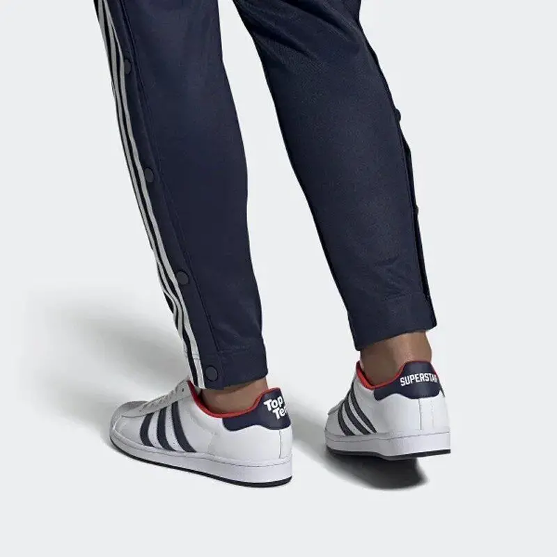 Alternative view of Giày Adidas Superstar 'Navy Red' FV8270