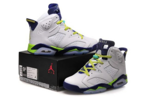 Alternative view of Giày Nike Air Jordan 6 Retro GG 'Fierce Green' 543390-108