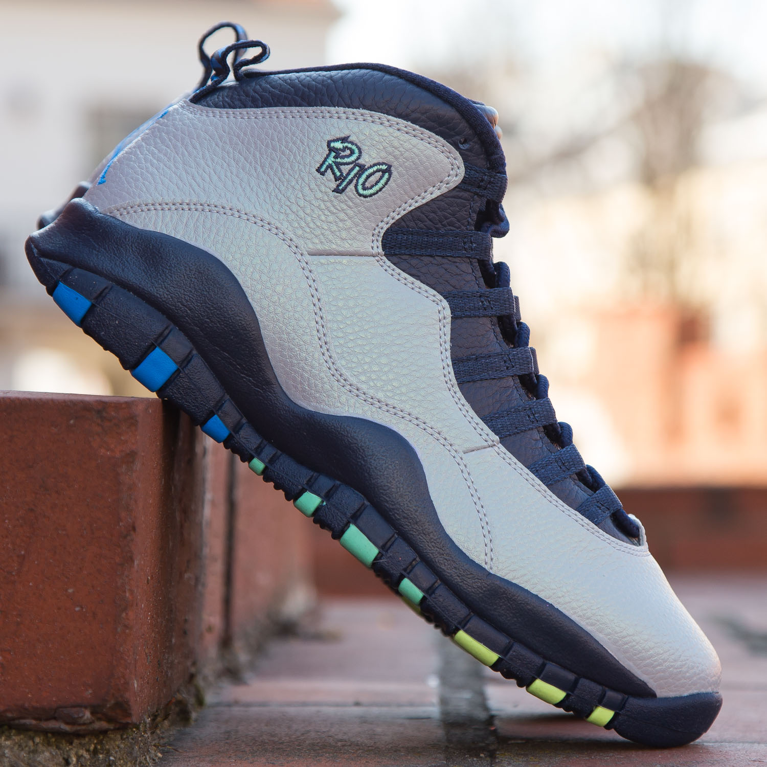 Giày Nike Air Jordan 10 Retro 'Rio' 310805-019 - Ảnh 5