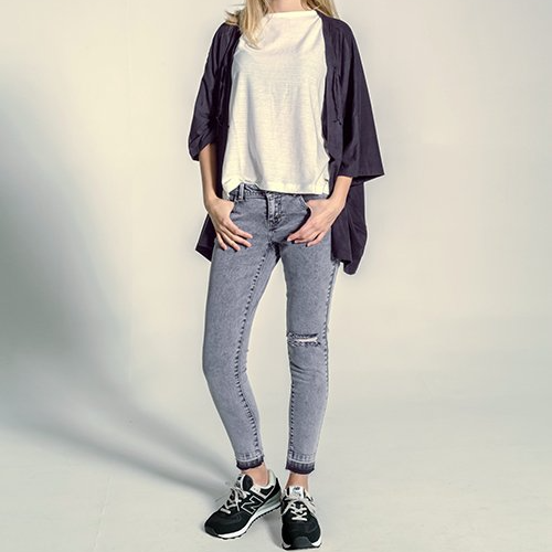 Giày New Balance Wmns 574 'Core Black' WL574EB - Ảnh 2