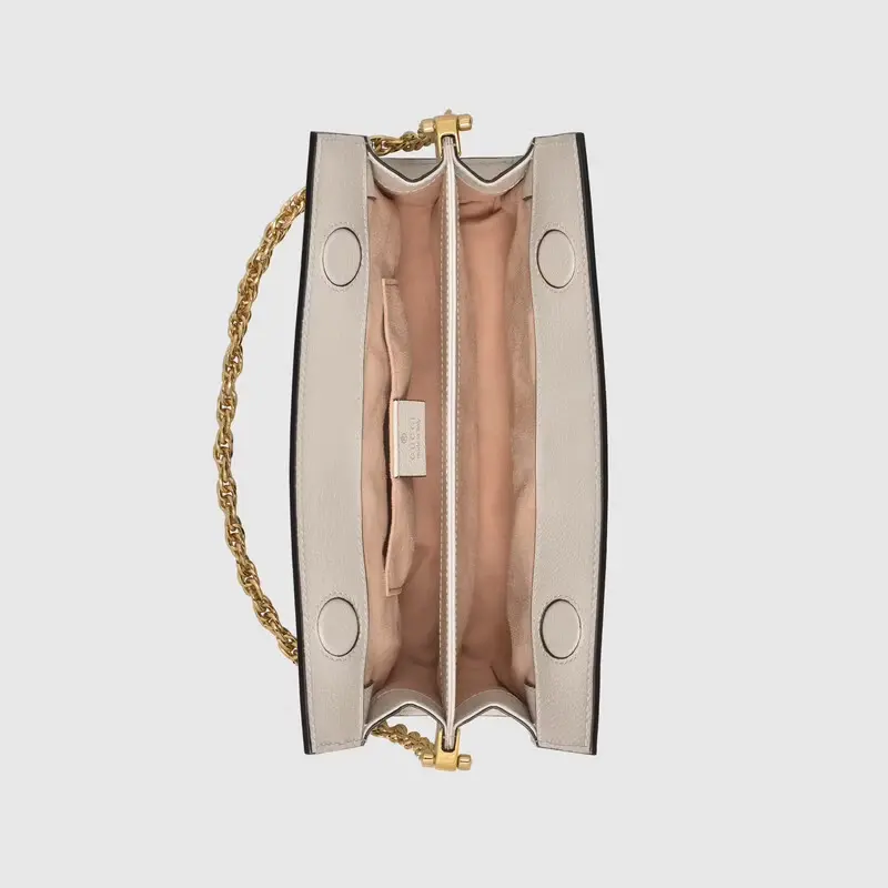 Alternative view of Túi Gucci Ophidia small shoulder Beige And White Leather 503877-K05NB-9794