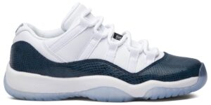 Giày Nike Air Jordan 11 Retro Low GS 'Navy Snakeskin' 2019 CD6847-102