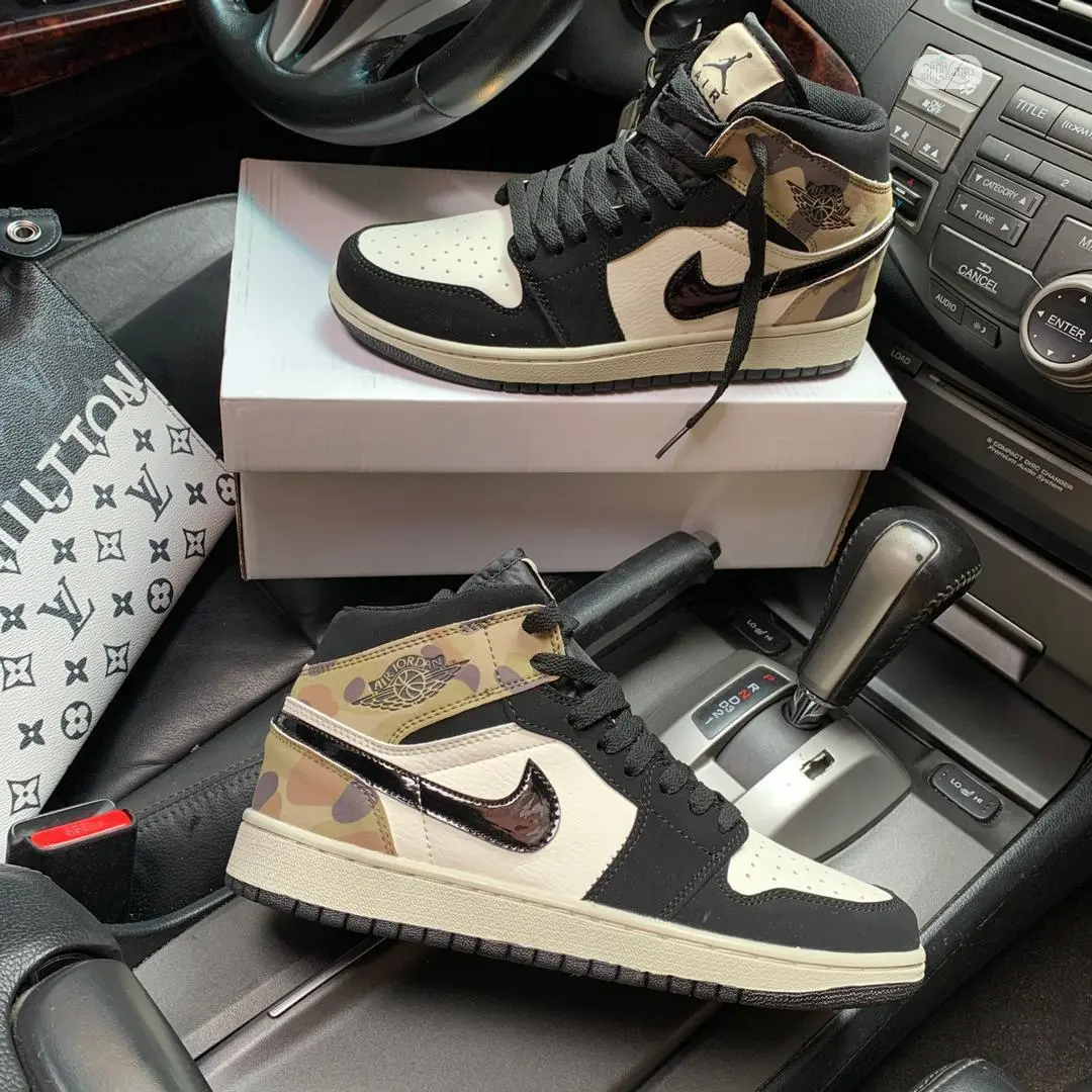 Alternative view of Giày Nike Air Jordan 1 Mid 'Camo' (2020) CW5490-001