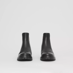 Alternative view of Giày Burberry Vintage Leather Chelsea Boots 'Black' 80423631